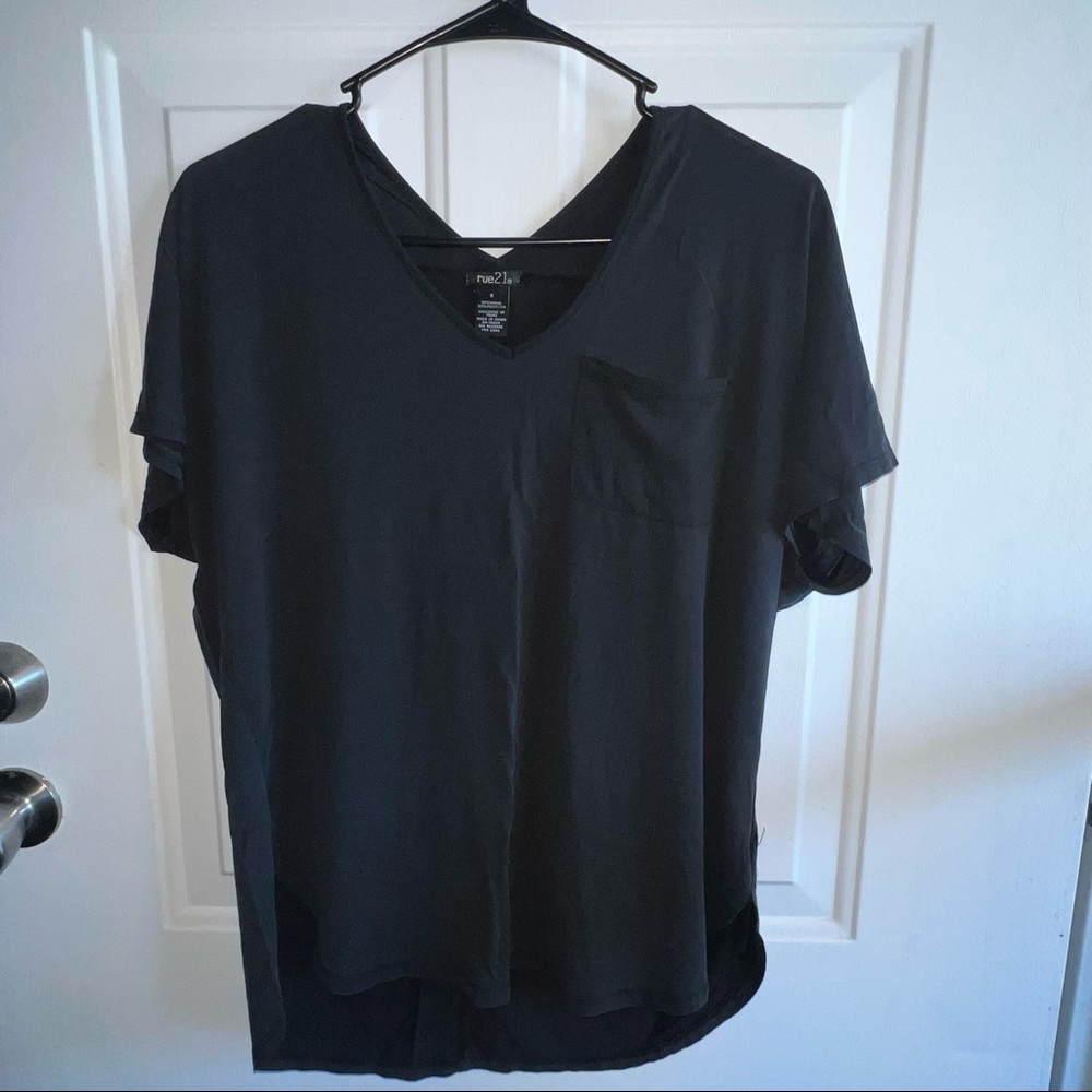 Black Rue 21 Dressy Top